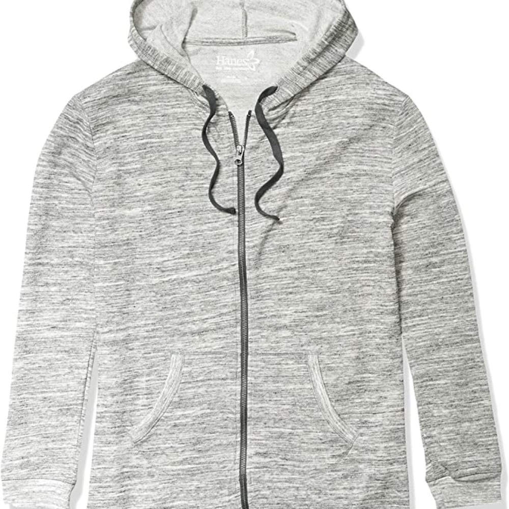 Hanes Women's Full-Zip Hoodie Sweatshirt